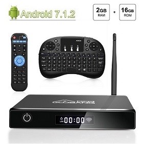 Opinión: Goobang Doo XB III TV Box Android 7.1 con Mando y Mini Teclado.