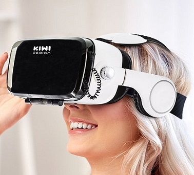 Gafas de realidad virtual con gatillo